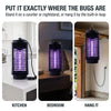 Put it exactly where the bugs are - kitchen counter, bedroom nightstand, or hang it by the built-in loop
