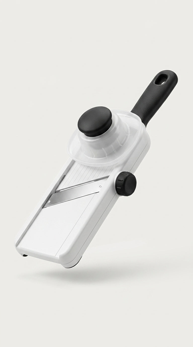 Adjustable handheld mandoline slicer, kitchen tool