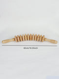 Wood Therapy Roller Gear Stick Massage Tool Cellulite Slimming Roller Massager Lymphatic Drainage Body Shaping Trigger Stick