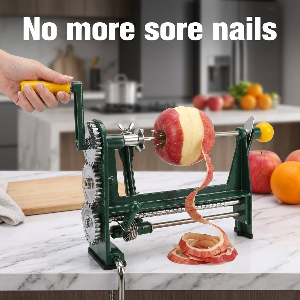 No more sore nails - peel apples without a knife