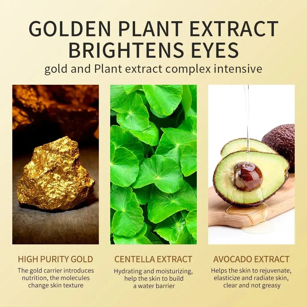 Avocado Gold Depuffing Eye Patches
