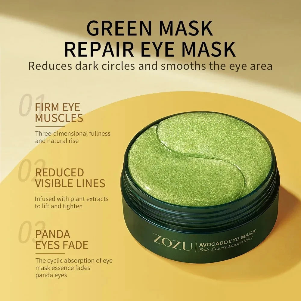 Avocado Gold Depuffing Eye Patches