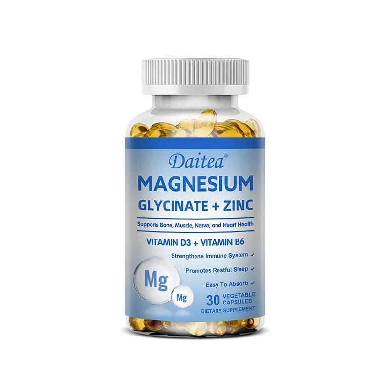 Magnesium and Zinc Supplement Capsules