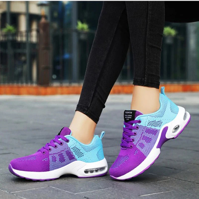 Zapatos de Gimnasio para Mujer — Ligeros y Transpirables