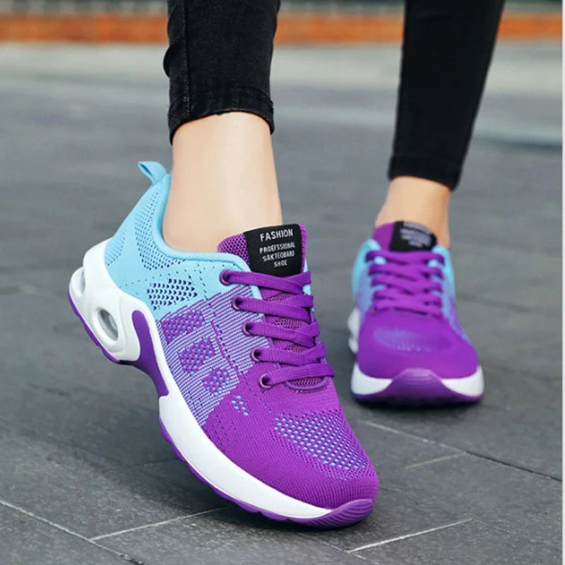 Zapatos de Gimnasio para Mujer — Ligeros y Transpirables