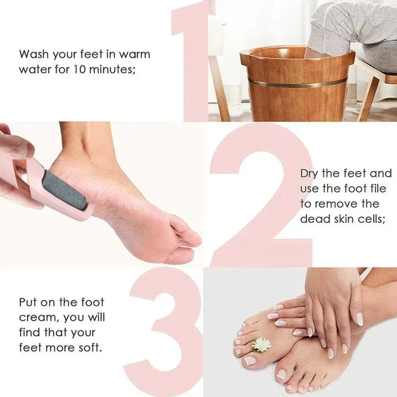 Electric Callus Remover & Foot File - Rechargeable Hard Skin Remover