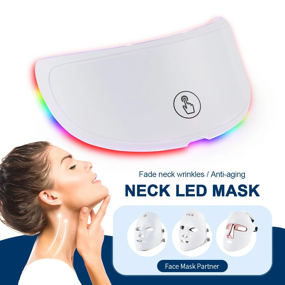 Wireless LED Mask 7 Color LED Face Mask Photon Skin Firming anti Aging Rejuvenation Beauty Mask Machine