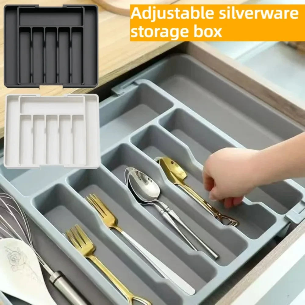 Adjustable Drawer Dividers - Expandable Home Organizer