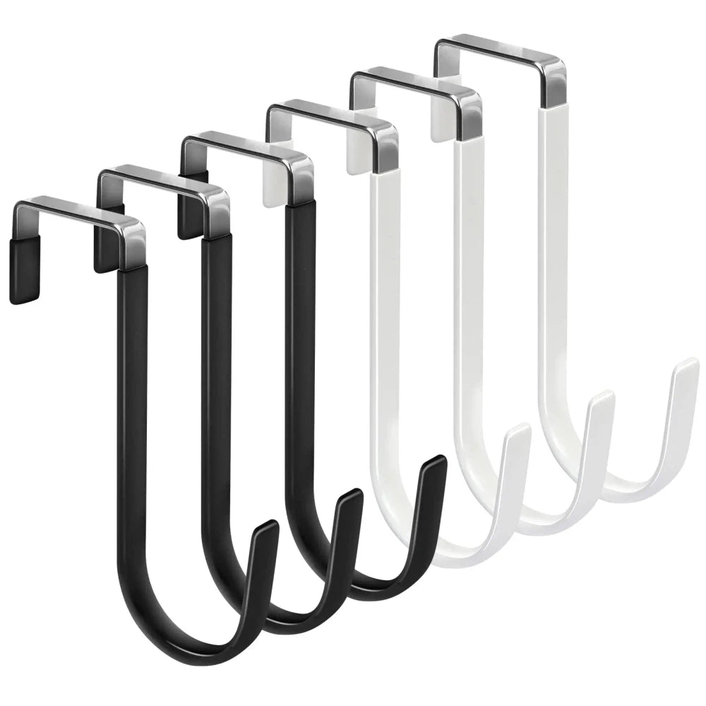 Over the Door Hooks - No-Drill Door Organizer