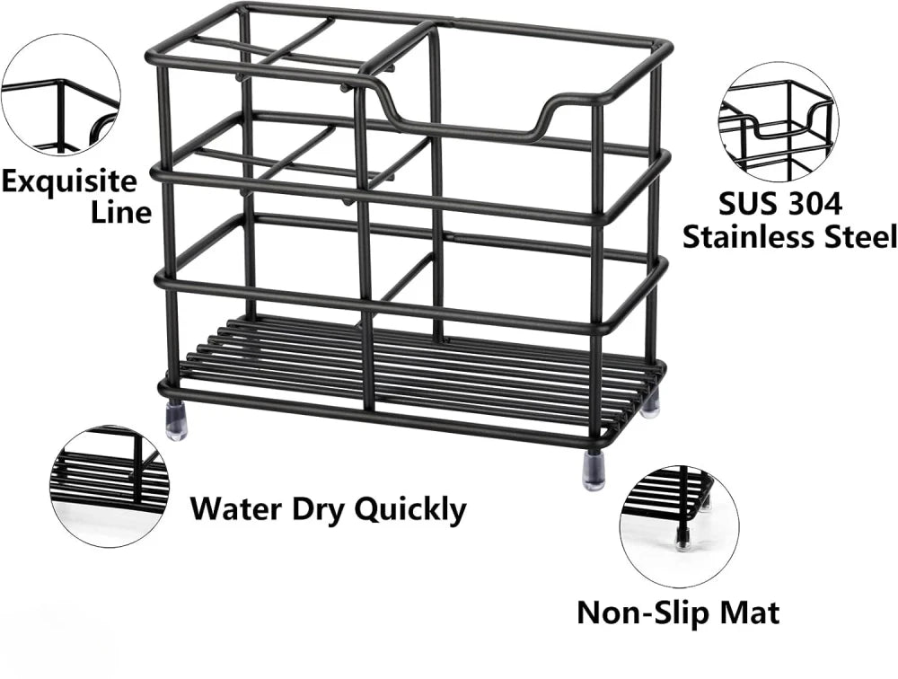 Soporte de Cepillos de Dientes de Pared - Organizador de Baño