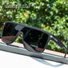 Gafas de Sol Deportivas Shield Lente Espejo Tornasol UV400