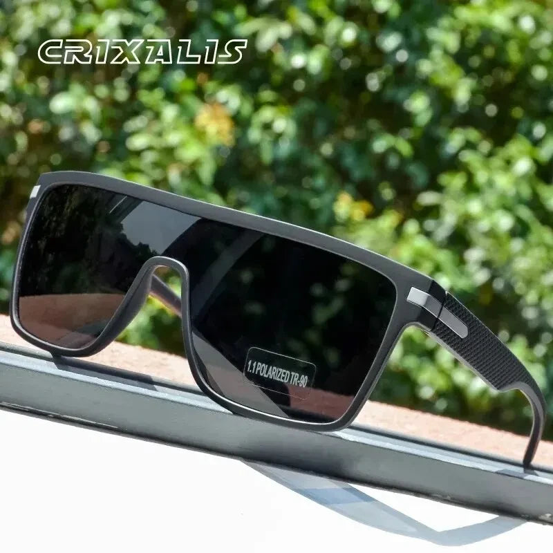 Gafas de Sol Deportivas Shield Lente Espejo Tornasol UV400