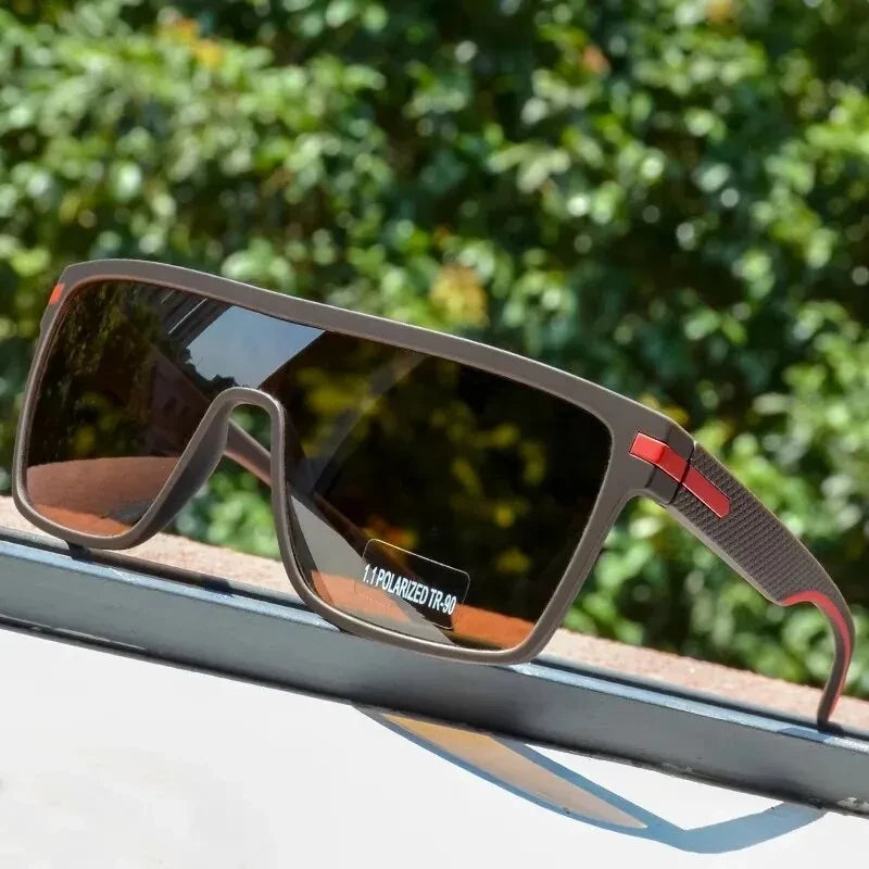 Gafas de Sol Deportivas Shield Lente Espejo Tornasol UV400