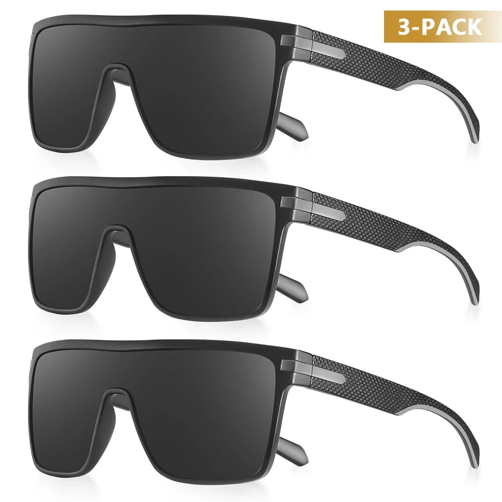 Gafas de Sol Deportivas Shield Lente Espejo Tornasol UV400