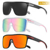 Gafas de Sol Deportivas Shield Lente Espejo Tornasol UV400