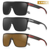 Gafas de Sol Deportivas Shield Lente Espejo Tornasol UV400