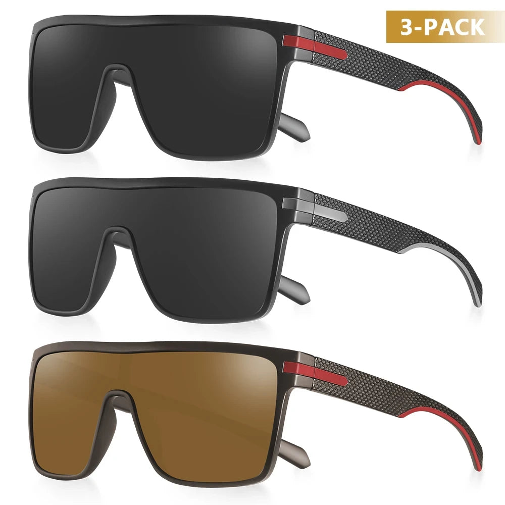 Gafas de Sol Deportivas Shield Lente Espejo Tornasol UV400