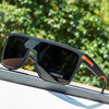 Gafas de Sol Deportivas Shield Lente Espejo Tornasol UV400