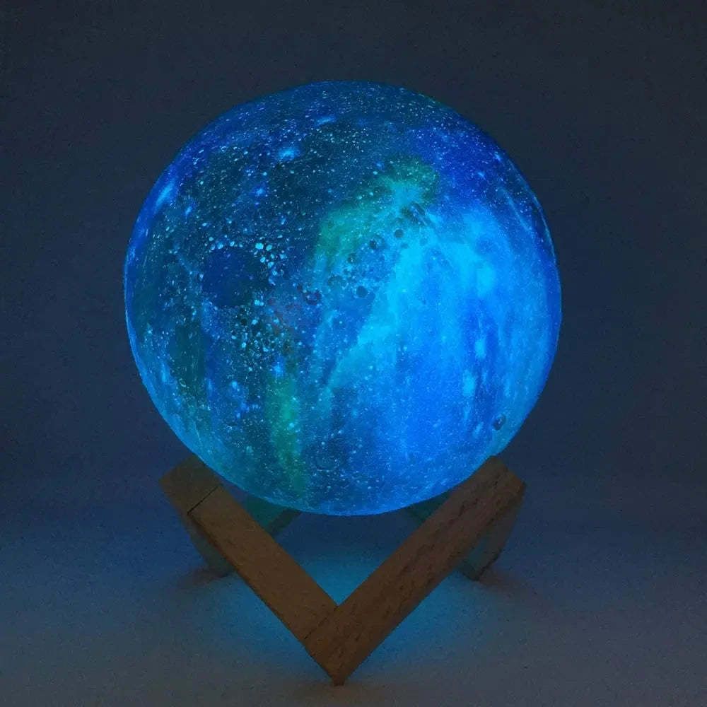 Lampara Luna Flotante que Levita y Gira - Decoracion LED