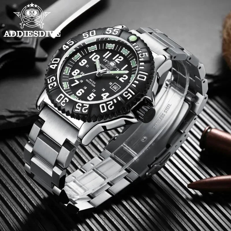 Reloj Táctico Militar Sumergible 100M con Iluminación Nocturna
