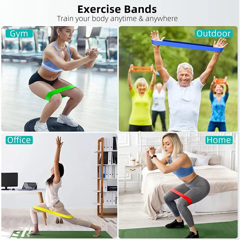 Set de Bandas de Resistencia - Entrenamiento de Fuerza en Casa