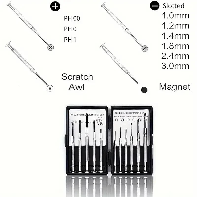 Precision Screwdriver Set - Multi-Purpose Repair Kit