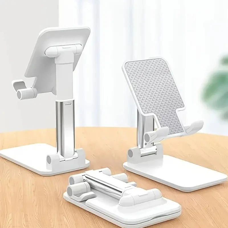 Soporte Plegable Ajustable Celular y Tablet | Aluminio Portátil