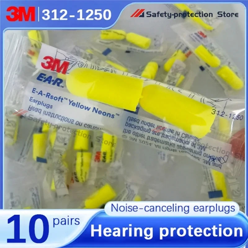 Earplugs for Sleeping - Reusable Noise Reduction
