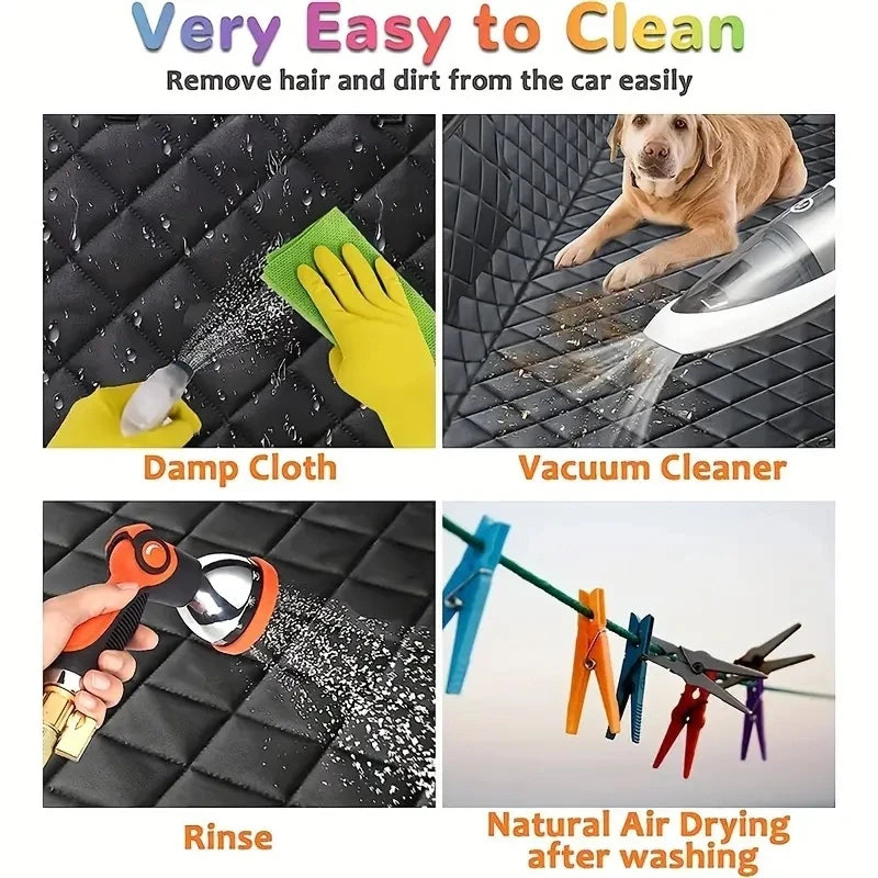 Hammock Dog Seat Cover — Waterproof & Non-Slip Car Seat Protector