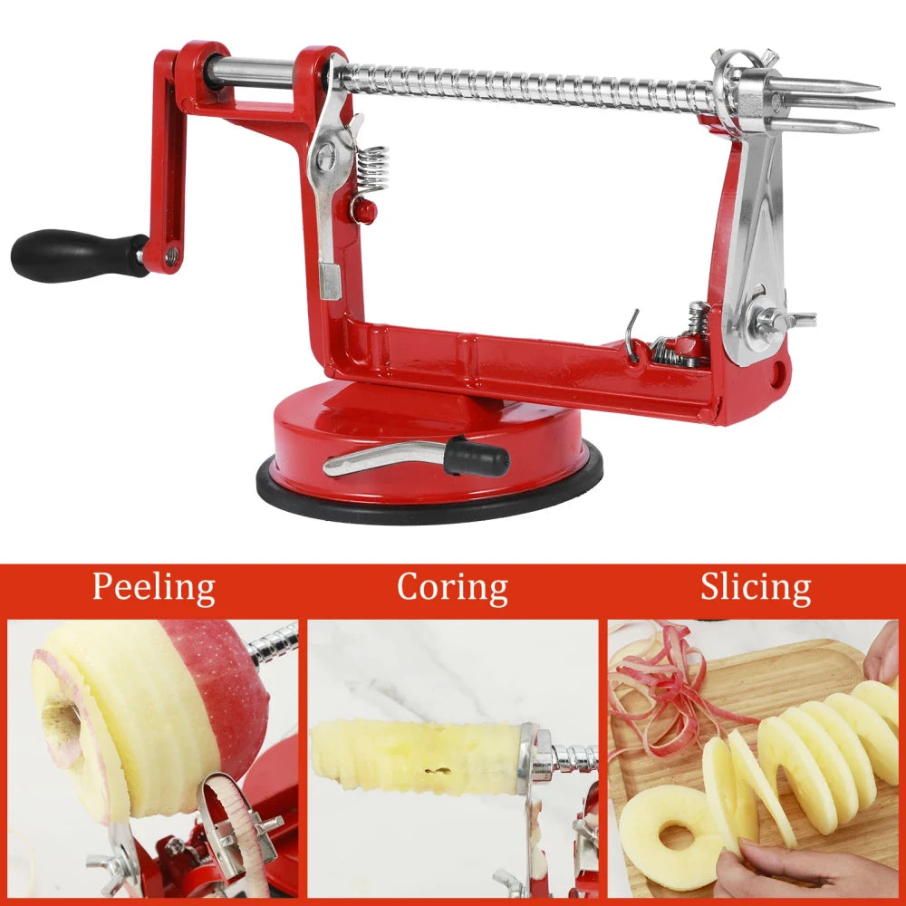 Hand Crank Apple Peeler, Corer & Slicer
