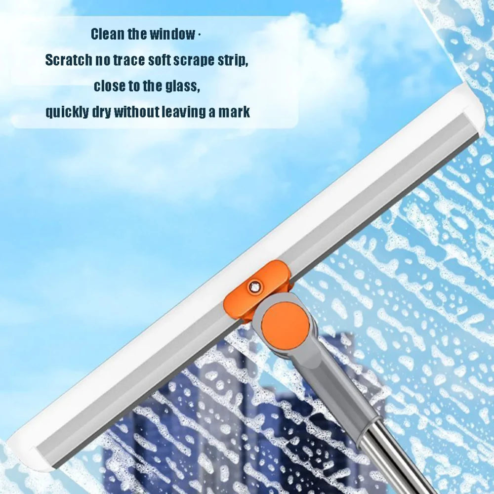 Rubber Pet Hair Remover - Broom for Sofa and Carpet