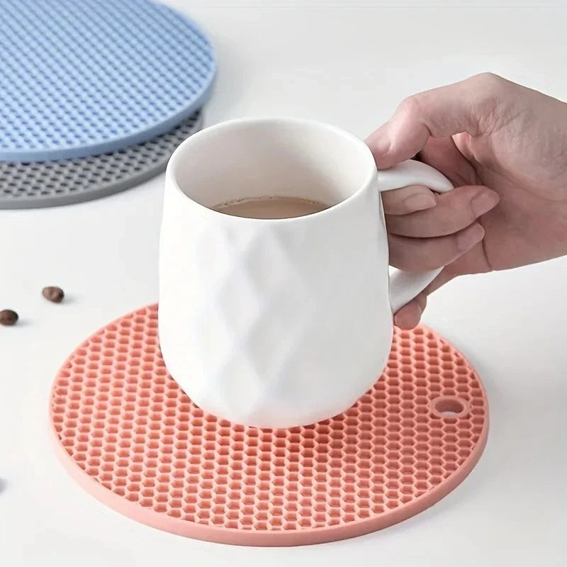 Silicone Honeycomb Protective Mat — Multipurpose Non-Slip (240°C)