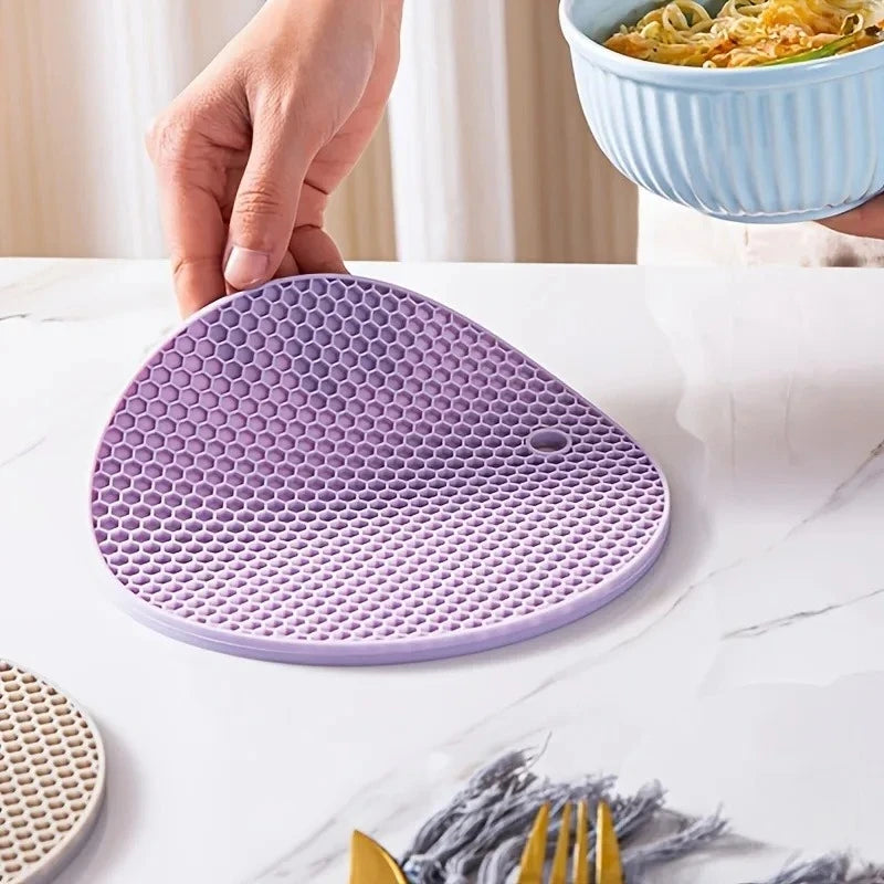 Silicone Honeycomb Protective Mat — Multipurpose Non-Slip (240°C)
