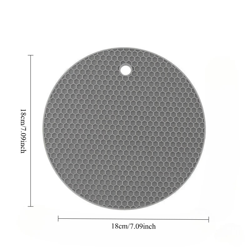 Silicone Honeycomb Protective Mat — Multipurpose Non-Slip (240°C)
