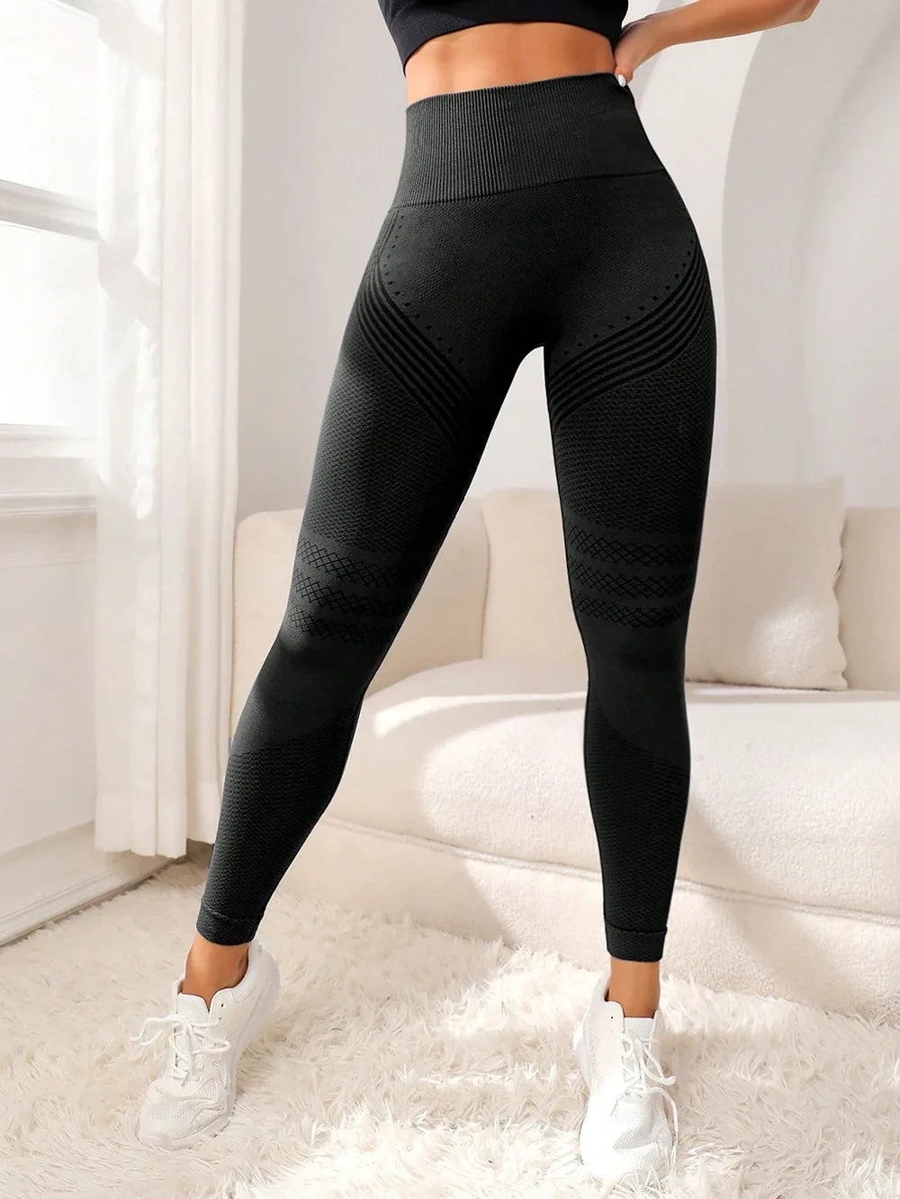 Leggings Sin Costuras Push-Up — Efecto Scrunch para Glúteos