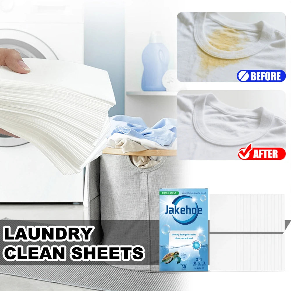 Laundry Detergent Sheets - Eco Concentrated Strips