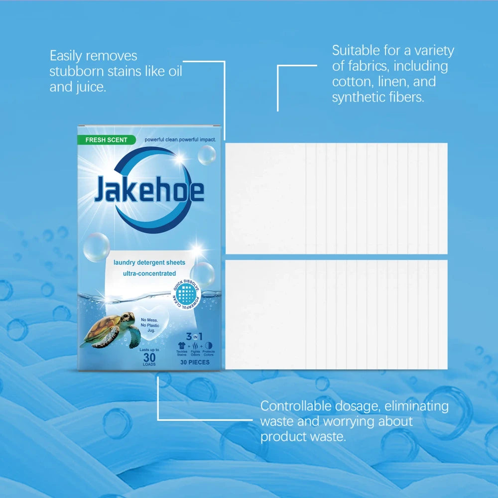 Laundry Detergent Sheets - Eco Concentrated Strips