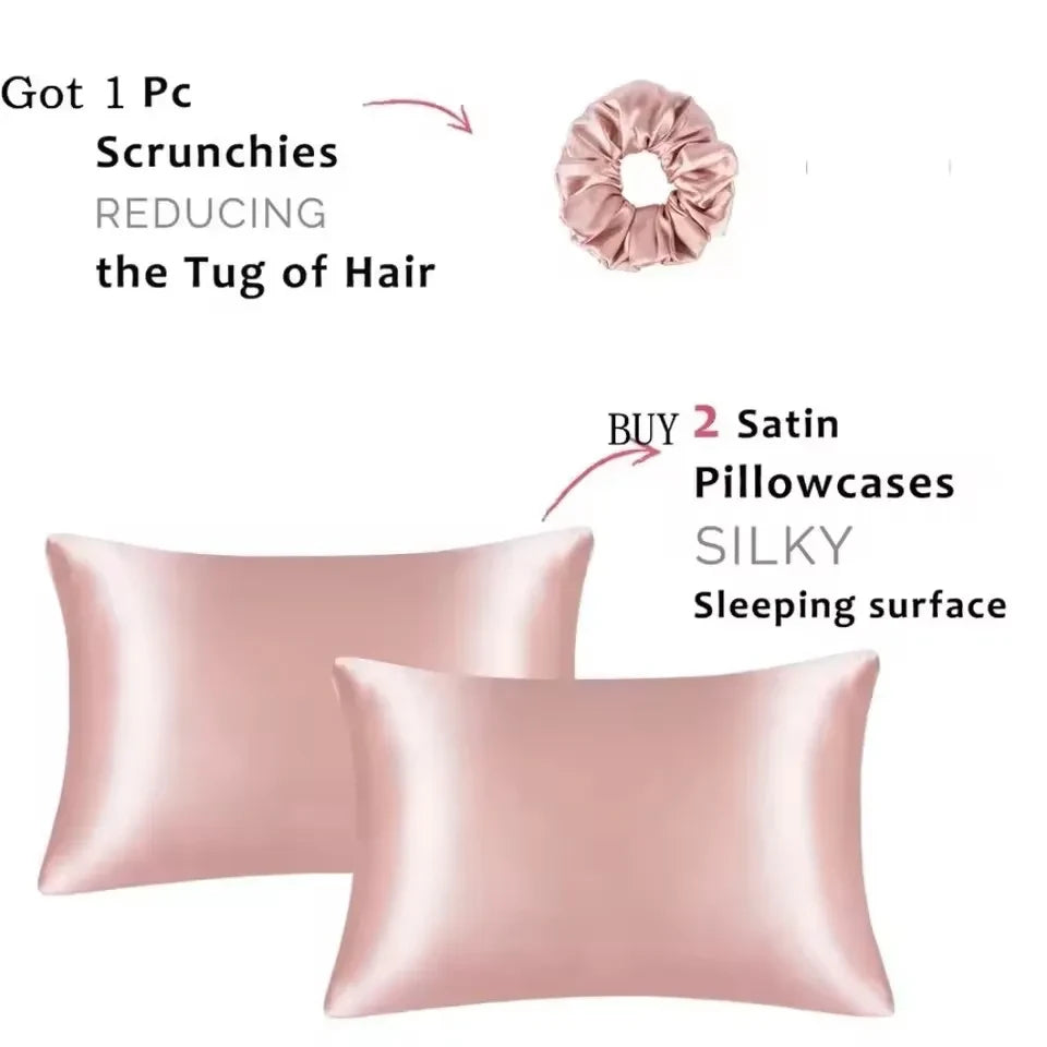 Satin Pillowcase - Protect Your Hair & Skin While You Sleep