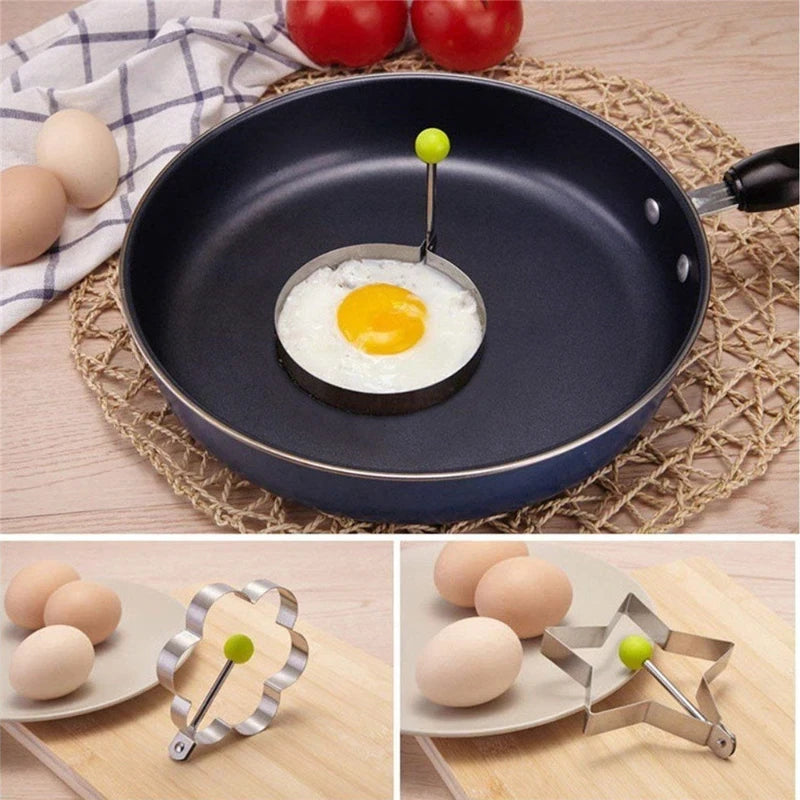 Cortador y Molde de Huevos con Formas Creativas