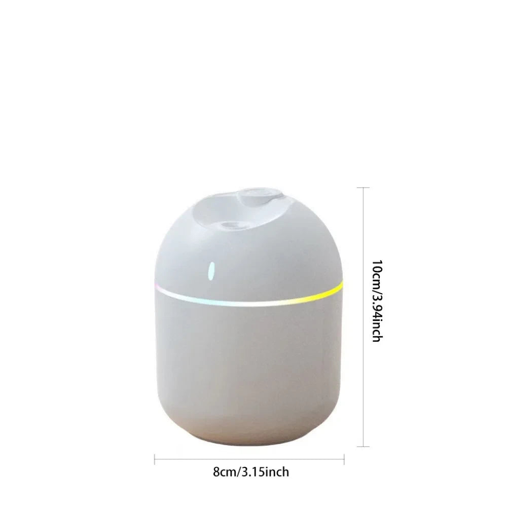 Humidificador de Niebla Fria Decorativo con Luz de Noche