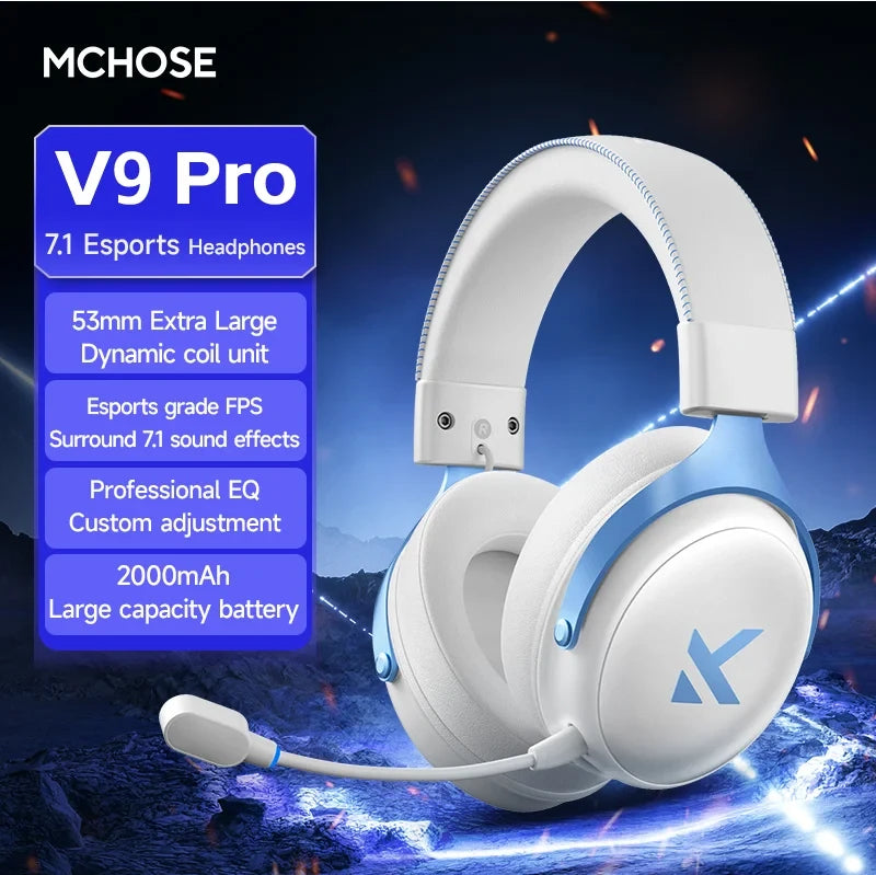 Auriculares Gaming Over-Ear con Sonido Envolvente e Inmersión Total