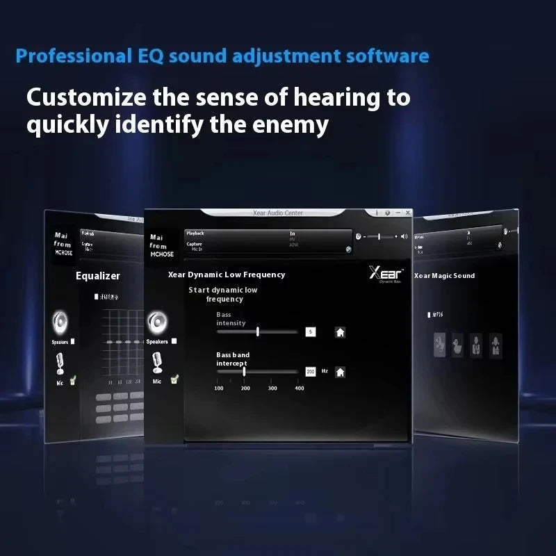 Auriculares Gaming Over-Ear con Sonido Envolvente e Inmersión Total