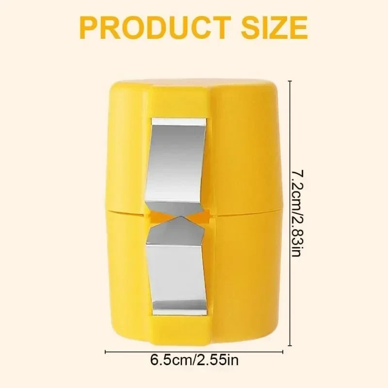 Cascador y Separador de Huevos de Mano | Separa Yema y Clara de un Apretón - Egg Cracker Separator