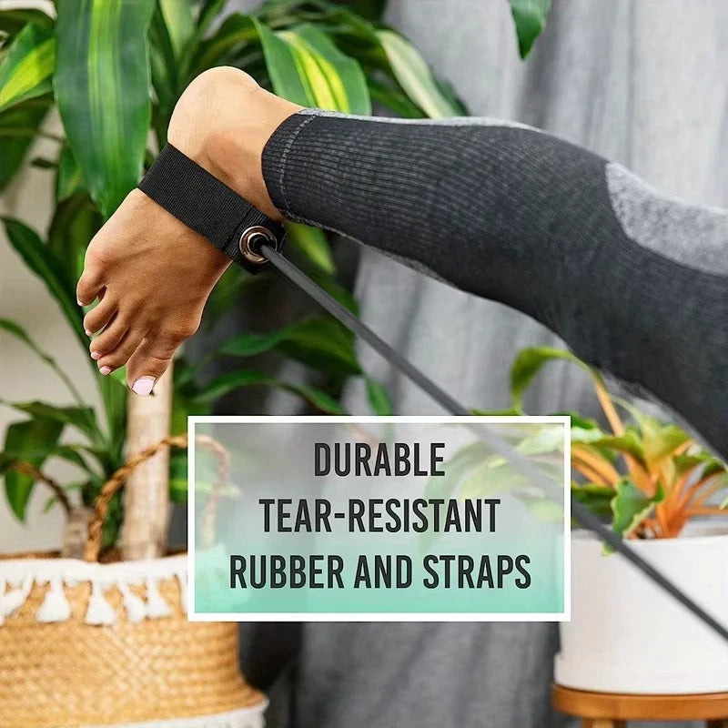 Kit de Barra de Pilates Portátil con Bandas de Resistencia — Gimnasio en Casa