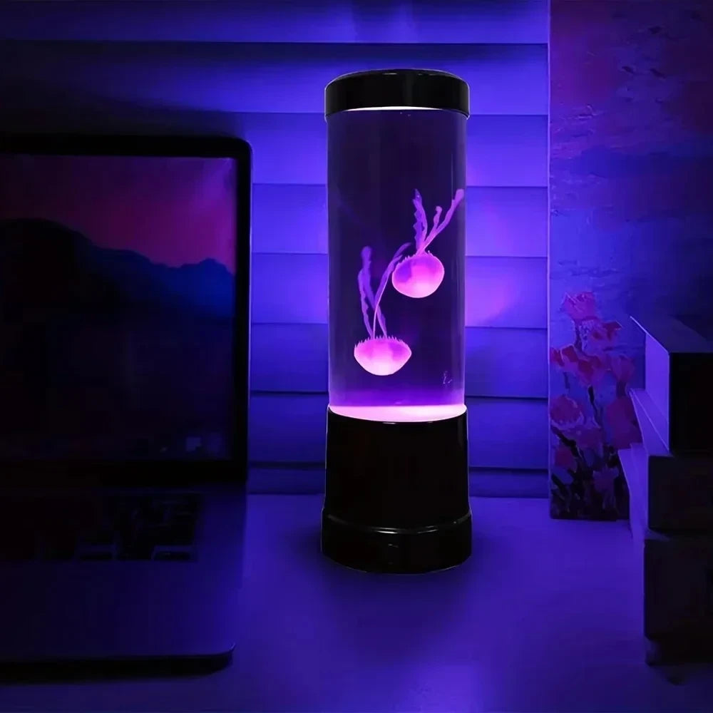 Lampara Medusa LED - Luz de Noche Relajante con Control