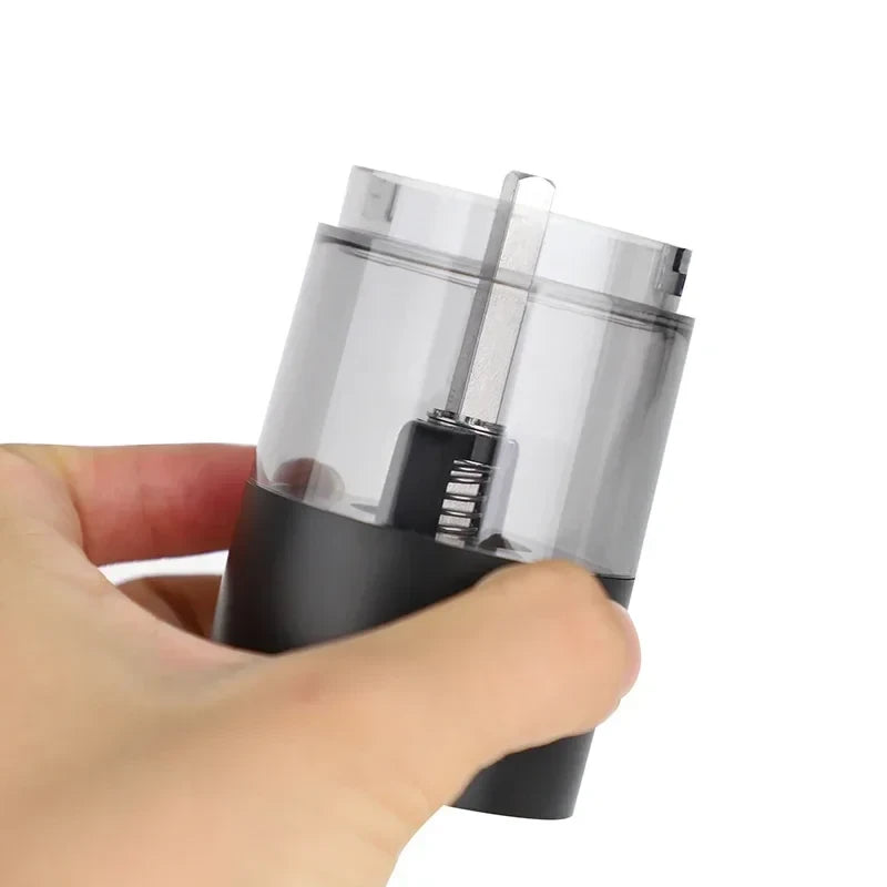 Set Molinillo Eléctrico de Sal y Pimienta — Recargable USB con Base