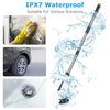Electric Spin Scrubber - Cordless Telescopic Cleaning Brush with 8 Brush Heads, IPX7 Waterproof - 5