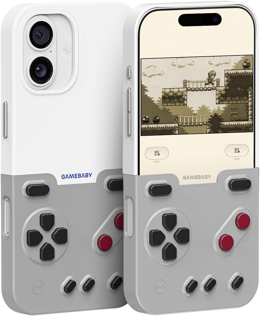 Funda de celular tipo consola retro para jugar y proteger