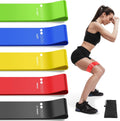 Set de bandas de resistencia para entrenamiento de fuerza en casa