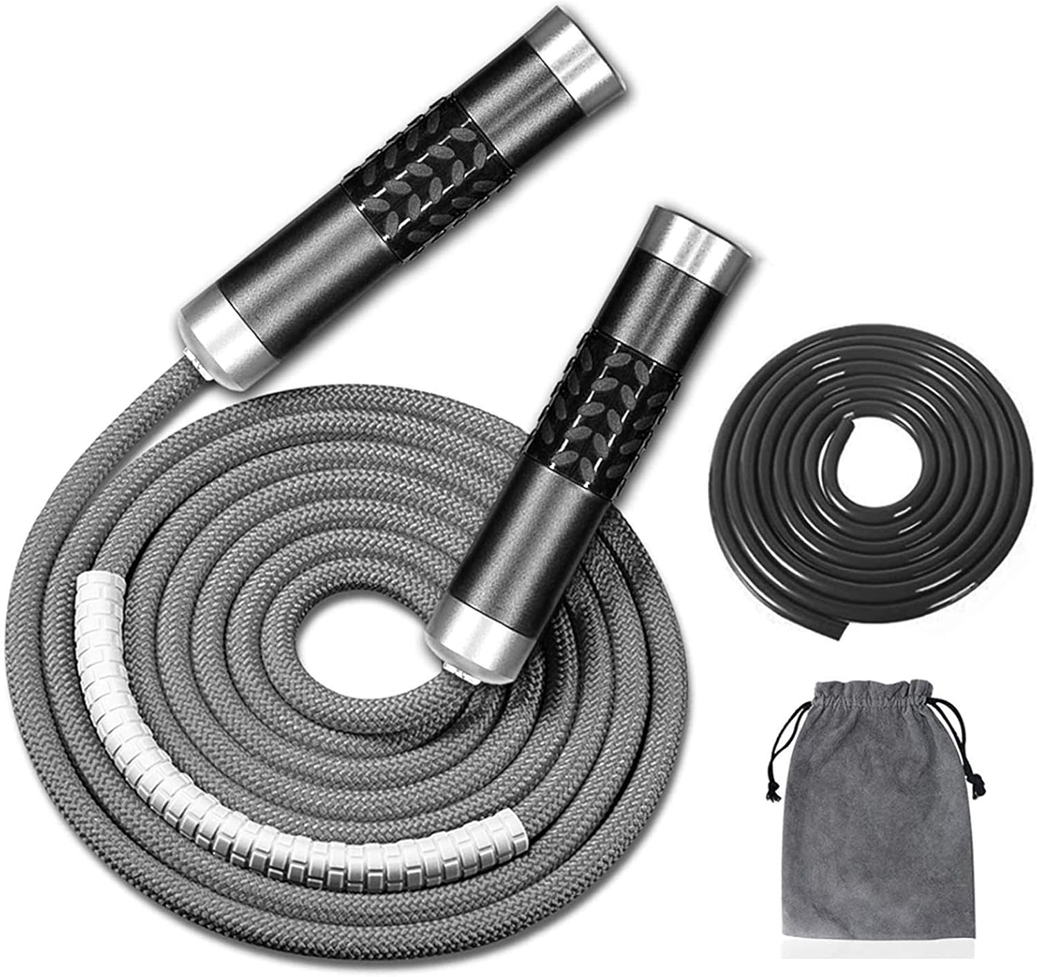Cuerda para saltar con peso ajustable